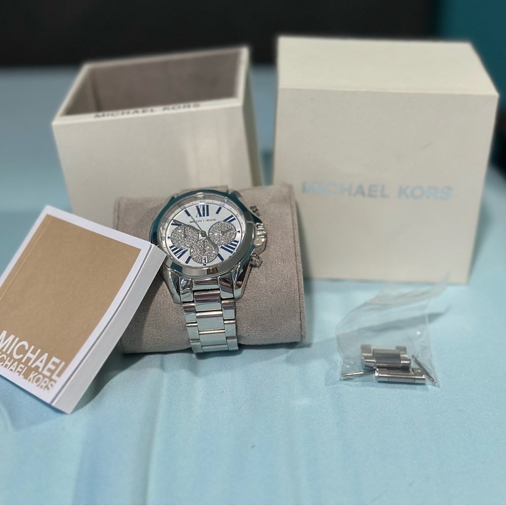 Michael Kors Silver Watch Classic Sophistication
